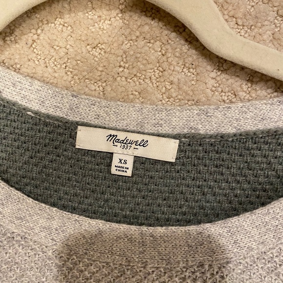 Madewell two-tone waffle sweater - Picture 2 of 3